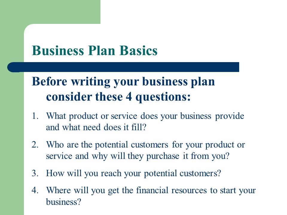 Frequently Asked Business Questions